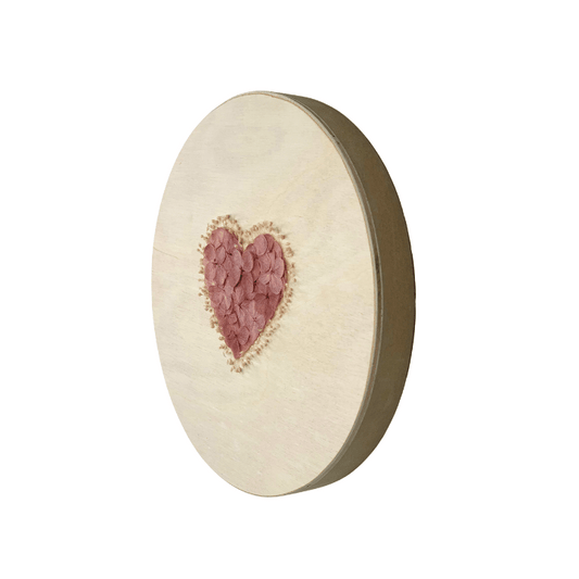 heartfelt - wooden disc