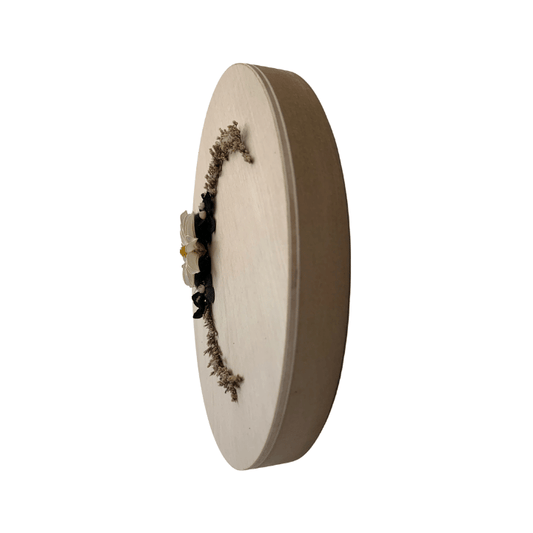 power and purity - wooden disc.